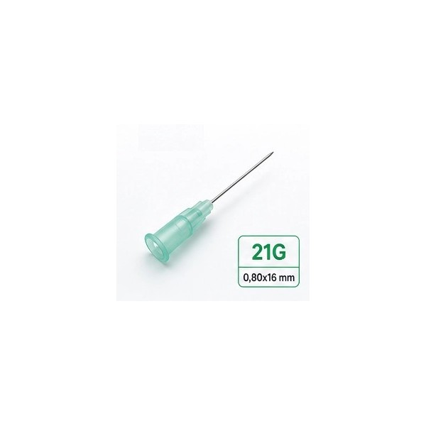 İğne Ucu Yeşil Kısa 0,80x16 mm 21G